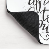 あなた自身があること恐れていないで下さいあないで下さい マウスパッド (コーナー)