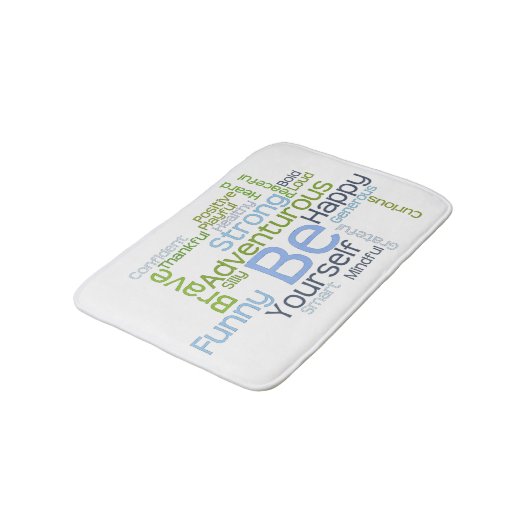 あなた自身がやる気を起こさせるな単語の雲のテンプレートあって下さい バスマット (アングル)