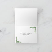 「あなた自身が小さなクリスマスのメアリーを持って」カード シーズンカード (内部)