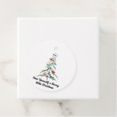 あなた自身が怖い小さなクリスマスを持って！ フェイバータグ (インサイチュ)