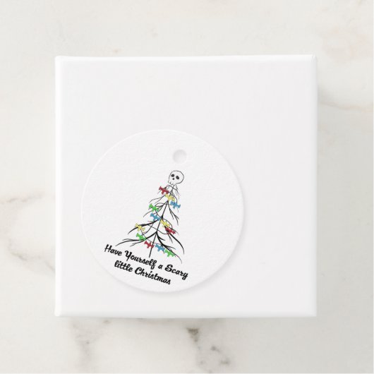 あなた自身が怖い小さなクリスマスを持って！ フェイバータグ (インサイチュ)