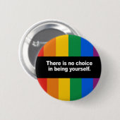 あなた自身が豊富なStickeがあることに選択ありません 缶バッジ (正面&裏面)