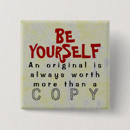 あなた自身が-ボタンの公理あって下さい 缶バッジ