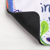 あなた自身でやる気を起こさせるなマウスパッドを信じて下さい マウスパッド (コーナー)