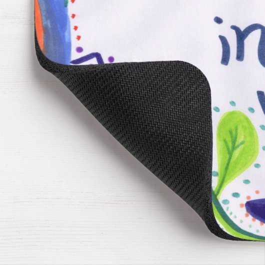 あなた自身でやる気を起こさせるなマウスパッドを信じて下さい マウスパッド (コーナー)