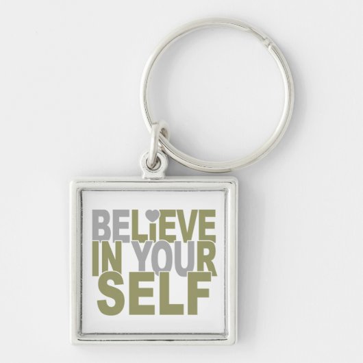 あなた自身でキーホルダーを信じて下さい キーホルダー (正面)