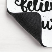 あなた自身で常に信じて下さい マウスパッド (コーナー)