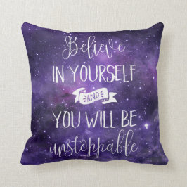 あなた自身で引用文を信じて下さい クッション