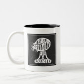 あなた自身と調和してあって下さい ツートーンマグカップ (左)