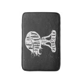 あなた自身と調和してあって下さい バスマット (正面縦)