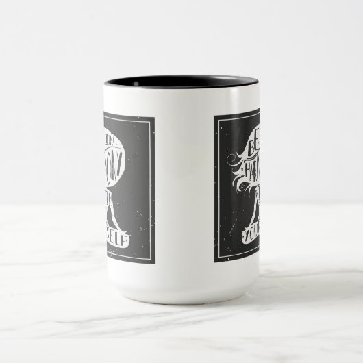 あなた自身と調和してあって下さい マグカップ (中央)