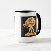 あなた自身と調和して2でであって下さい マグカップ (正面右)