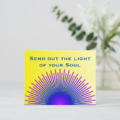 あなた自身のおもしろいことわざや知恵のために ポストカード (スタンド正面)