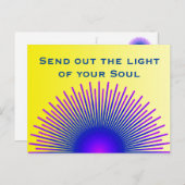 あなた自身のおもしろいことわざや知恵のために ポストカード (正面/裏面)