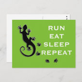 あなた自身のおもしろいことわざや知恵のために ポストカード (正面/裏面)