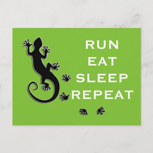 あなた自身のおもしろいことわざや知恵のために ポストカード (正面)