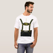 あなた自身のおもしろいなハーフパンツのオクトーバーフェストを作成して下さい Tシャツ (正面フル)