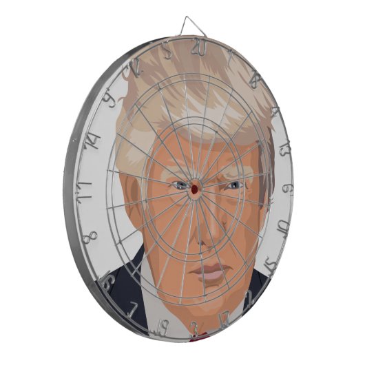 あなた自身のおもしろいな切札の写真を作成して下さい ダーツボード (正面左)