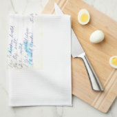 あなた自身のお母さんまたは祖母のお気に入りのなレシピを加えて下さい キッチンタオル (四つ折り)