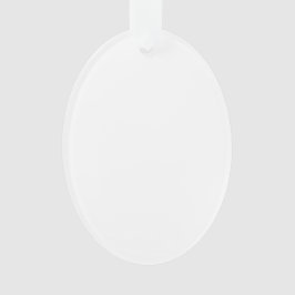 あなた自身のアクリルの卵形のオーナメントを設計して下さい オーナメント