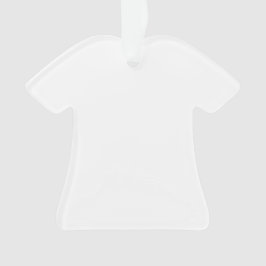 あなた自身のアクリルのTシャツによって形づけられるオーナメントを設計して下さい オーナメント