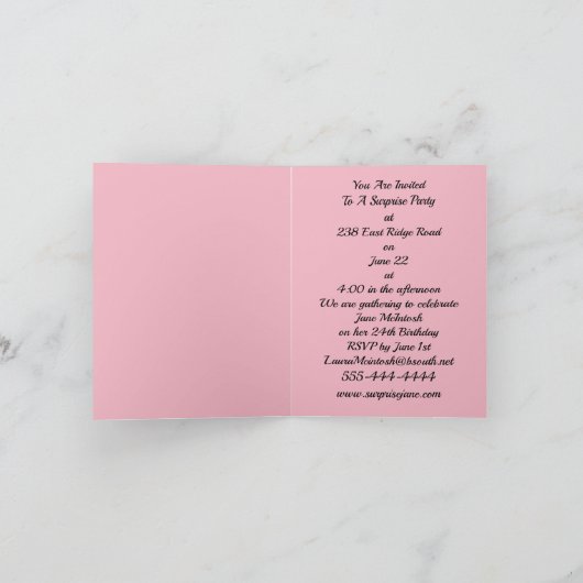 あなた自身のイメージの招待状を使用して下さい 招待状 (内部)