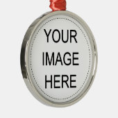あなた自身のイメージを加えて下さい メタルオーナメント (右)