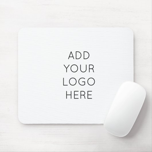 あなた自身のカスタムでパーソナライズなロゴのイメージを設計して下さい マウスパッド (マウス)