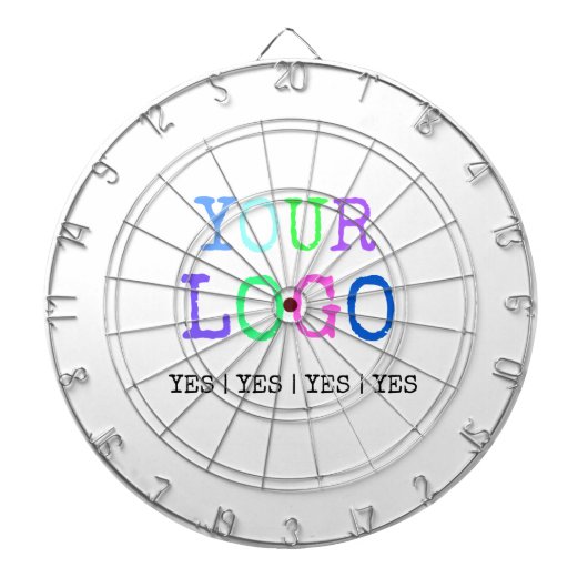 あなた自身のカスタムでパーソナライズなロゴを設計して下さい ダーツボード (正面)