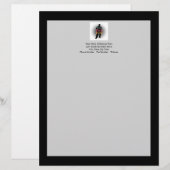 あなた自身のカスタムでパーソナライズな写真を作成して下さい レターヘッド (正面/裏面)