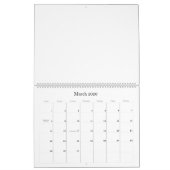 あなた自身のカスタムで大きく巨大なカレンダーを作って下さい カレンダー (3月 2026)