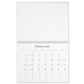 あなた自身のカスタムで大きく巨大なカレンダーを作って下さい カレンダー (2月 2026)