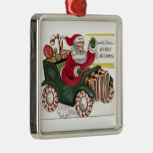 あなた自身のカスタムなクリスマスのオーナメントを作成して下さい メタルオーナメント (右)