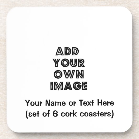 あなた自身のカスタムなバーのコースターを作って下さい! コースター (正面)