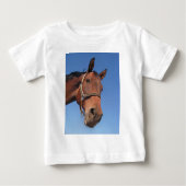 あなた自身のカスタムな写真のギフトを作成して下さい ベビーTシャツ (正面)