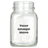 あなた自身のカスタムな写真のメーソンジャーを作成して下さい メイソンジャー (右)