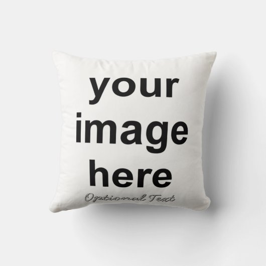 あなた自身のカスタムな写真を作成して下さい クッション (裏面)