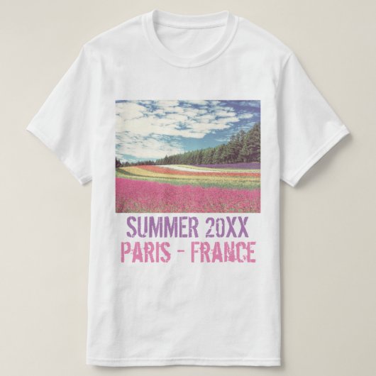 あなた自身のカスタムな写真を作成して下さい Tシャツ (デザイン正面)