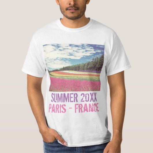 あなた自身のカスタムな写真を作成して下さい Tシャツ (正面)