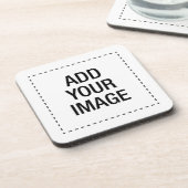 あなた自身のカスタムなcustomizeable名前入り作成して下さい コースター (左側)