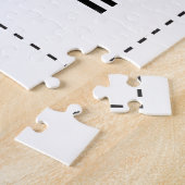 あなた自身のカスタムなcustomizeable名前入り作成して下さい ジグソーパズル (側面)