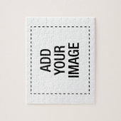 あなた自身のカスタムなcustomizeable名前入り作成して下さい ジグソーパズル (縦)