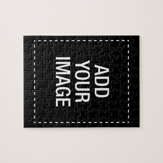 あなた自身のカスタムなcustomizeable名前入り作成して下さい ジグソーパズル (横)