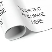 あなた自身のカスタムを名前入りにさせて下さい ラッピングペーパー (ロールコーナー)