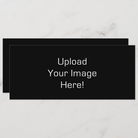 あなた自身のカスタム4"をx 9.25"発表作成して下さい 案内状 (正面/裏面)