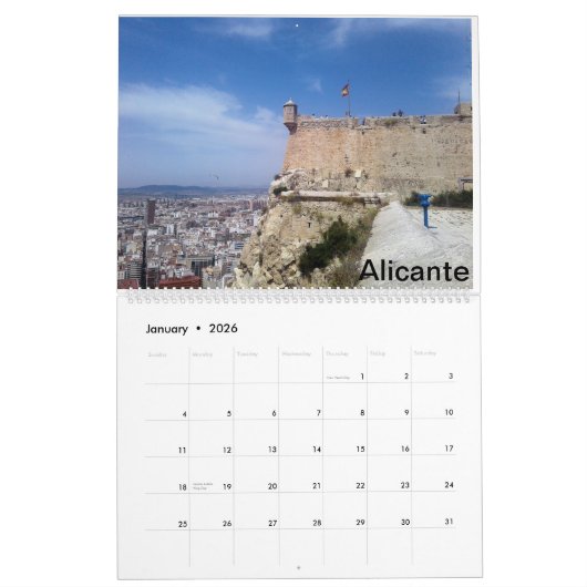 あなた自身のカレンダーを作って下さい カレンダー (1月 2026)