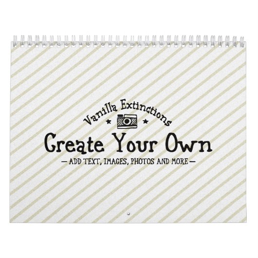 あなた自身のカレンダーを作成して下さい カレンダー (カバー)