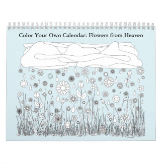 あなた自身のカレンダーを着色して下さい カレンダー