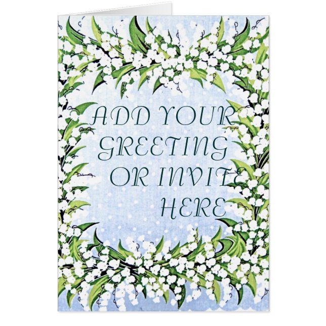 あなた自身のカードを作って下さい (正面)