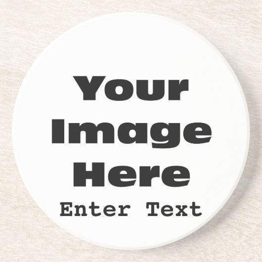 あなた自身のギフトのテンプレートを作成して下さい コースター (正面)
